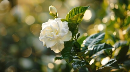 Elegant Gardenia Bloom