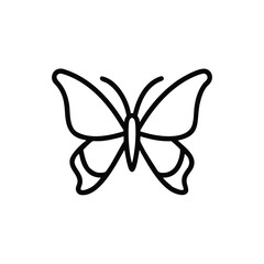 butterfly, monarch, winged, nature, flying, insect, elegant, outline, minimal, symmetric,