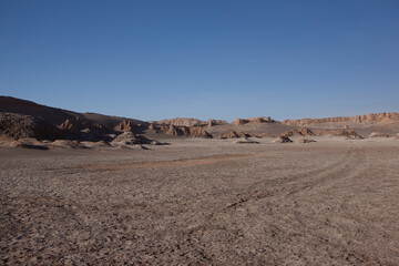 Chile's Atacama Desert on a cloudy summer day