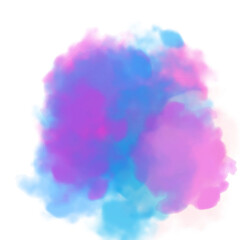abstract watercolor background blue pink color model 6