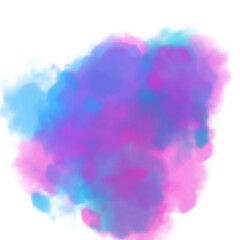 abstract watercolor background blue pink color model 2