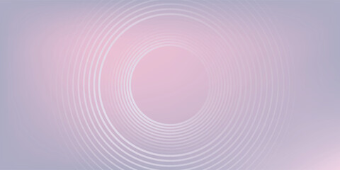 Abstract blue purple modern background with glowing line circle elements. Futuristic technology concept. Illustration