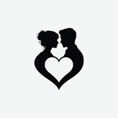 Discover a beautiful collection of high-quality Valentine Silhouette designs perfect for print, digital projects, cards, crafting, and creative artwork.