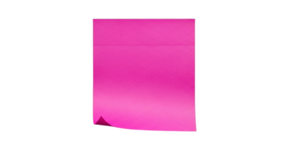 Pink envelope isolated on white background