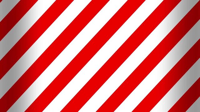 Background red white stripes. Seamless loop 4k animated video.