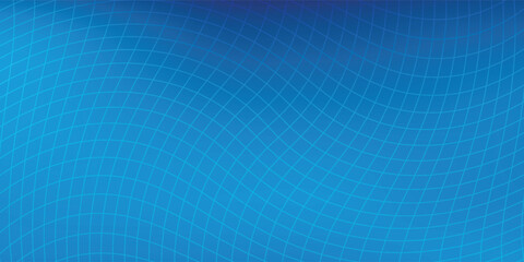 Blue Abstract Grid Wave Background With Curved Lines And Subtle Gradient eps10