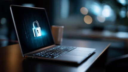 Data breach security confidential cybercrime concept information leak visualization unauthorized access display privacy violation representation digital security threat