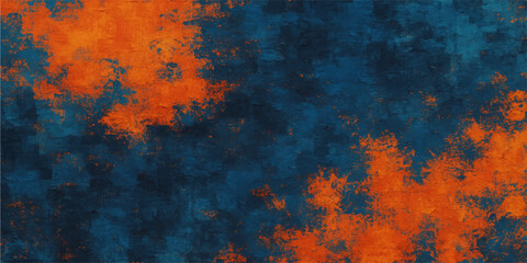 Rusty metal texture wallpaper with dark grunge and vintage red color pattern