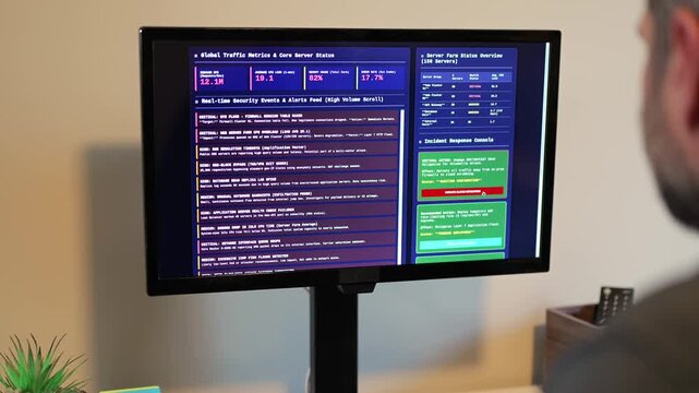 SEIM - Security Information and Event Management Software Alerts Cybersecurity Engineer of Potential DDOS - Distributed Denial of Service Attack