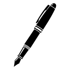 fountain pen vector illustration