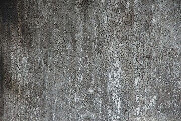Textured background of cracked concrete with a distressed, aged, and weathered finish, perfect for grunge aesthetics