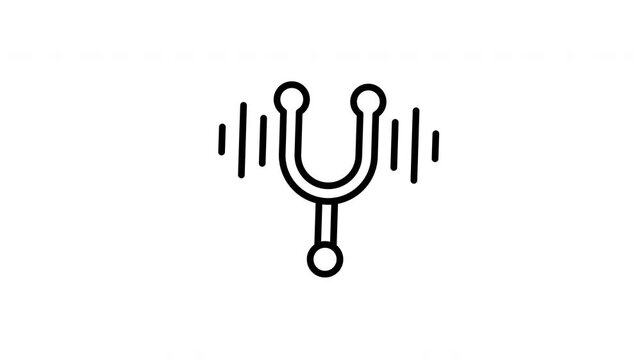 tunning fork animation icon