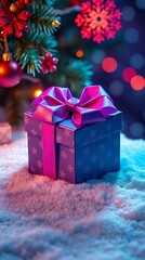 christmas tree with gifts