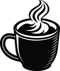 Hot Coffee Cup Vector