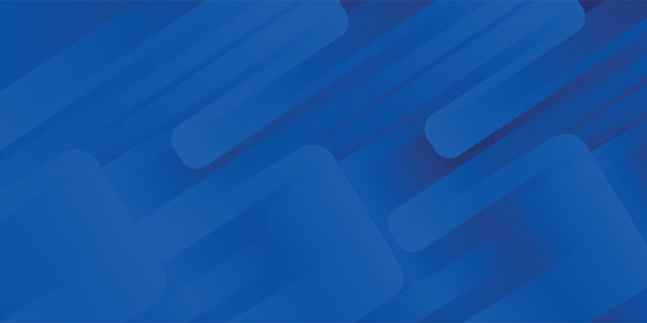 Abstract blue background with glowing geometric lines. Modern blue gradient square shape design. Futuristic technology concept. Suit for brochure, corporate, website, poster, banner, cover modern