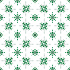 Intricate Delft-Style Floral Tile Motif for Home Decor