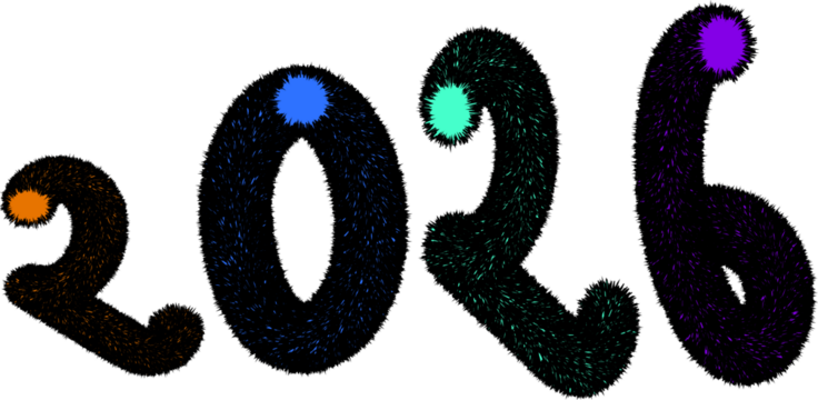 Abstract bokeh lights in vibrant blue, green, orange, and purple against a dark background, creating a magical and festive atmosphere. - Powered by Adobe