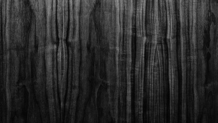 Obraz premium Abstract background of dark black wooden walnut texture for web banner template or wallpaper