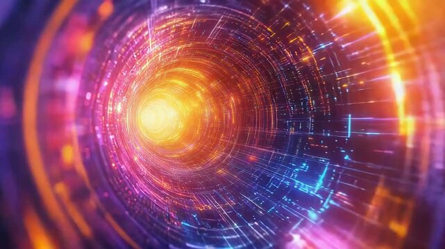 Digital data network moving computing information technology