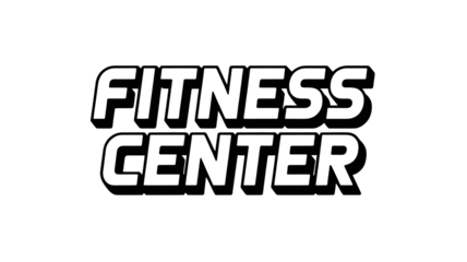 Fitness center logo design, a modern and bold concept for gyms, personal trainers, and health clubs, perfect for branding and marketing materials