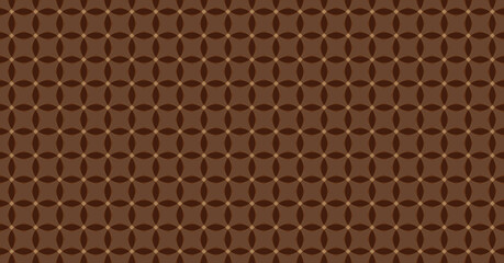 Fototapeta premium Brown Geometric Pattern Background