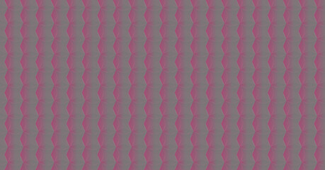 Abstract Wavy Pattern in Pink and Gray