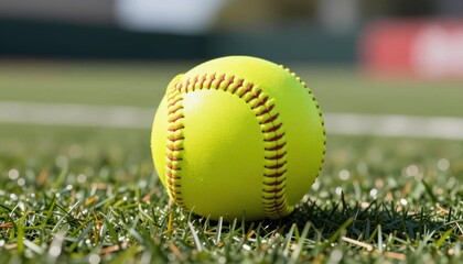 Exciting softball game highlights local field sports photography outdoor setting close-up view team spirit