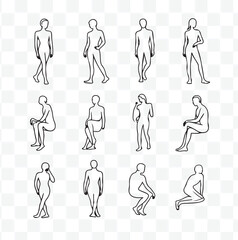 Human Figures Sketch Collection