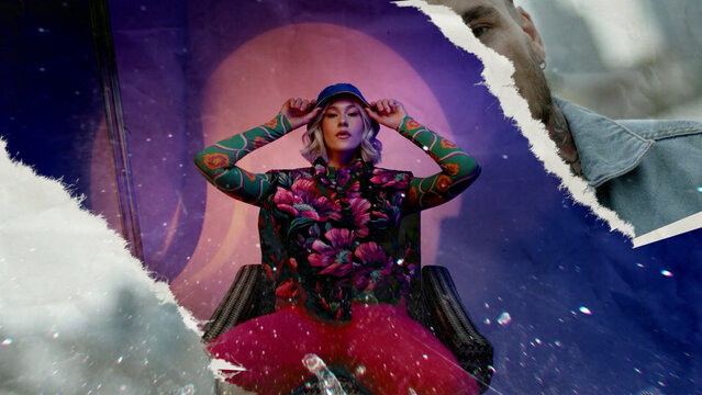 Paper Cut Transition 09