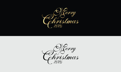 2026 Merry Christmas and Happy New Year Abstract Shiny Gold Glitter Wave Background. Bokeh and Confetti Design Element for Banner, Poster, Website Congratulations