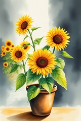 Sun Flowers