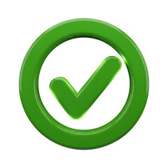 Green checkmark circle approval png