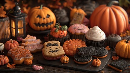 spooky halloween treats and pumpkin delight festive fall celebrations and delicious holiday fun