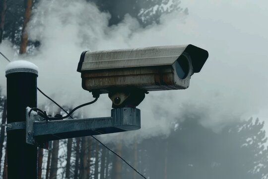 High quality surveillance camera for enhanced security and monitoring of your property