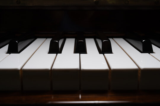 Piano Close Up