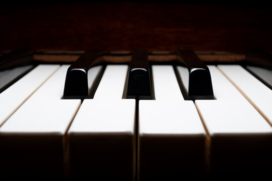 Piano Close Up