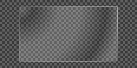 Transparent Rectangle Frame A sleek, transparent rectangle frame, devoid of color, providing a versatile design element, allowing for multiple uses and applications.