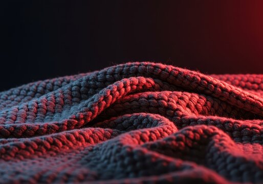 Cozy textured blanket symbolizing essential shelter, comfort, warmth, security, refuge, and protection from the cold environment, haven, domestic, plush