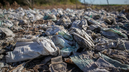 Pollution From Discarded Waste in Nature