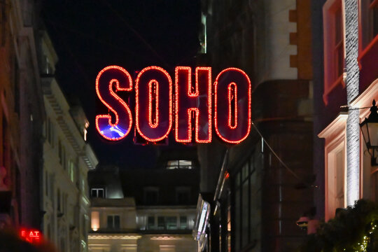 Soho, London, United Kingdom, 25 November 2025