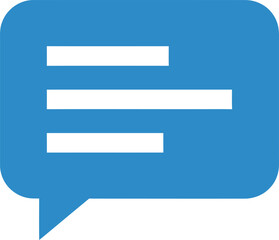 Obraz premium Chat Bubble Icon