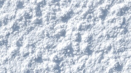 Obraz premium White granular textured surface background, powdery frost or snow