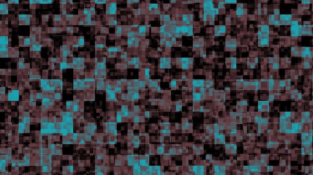 Abstract Pixelated Mosaic A dynamic and intriguing abstract composition, formed from a multitude of small, overlapping pixels, creates a sense of depth and complexity.