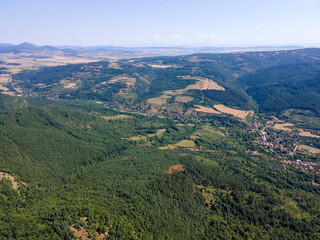 Fototapeta premium Landscape of Rudina mountain, Bulgaria
