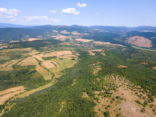 Obraz premium Landscape of Rudina mountain, Bulgaria