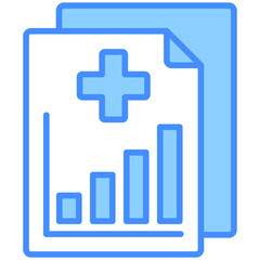 Obraz premium Medical Report Icon
