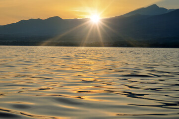 Sunrise at Lovina Beach, Bali, Indonesia