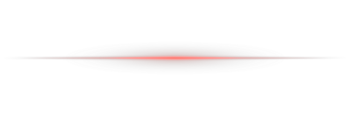 Lighting effect. Red neon line sign isolated on transparent background. Digital neon art element glowing line PNG. Modern overlays and futuristic graphic design accents. Red light beam. UI dividers.