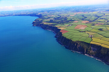 Coast and cliffs of North Devon	