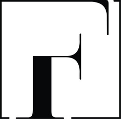 Letter F clothing logo